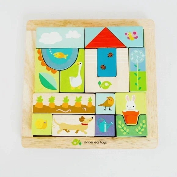 *SOLD* Tender Leaf Garden Patch Puzzle - Picture 4 of 7